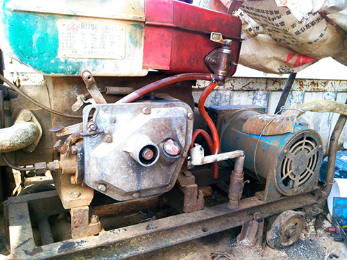 黄梅单杠柴油机发电机出租